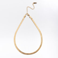 5mm Bold Herringbone Necklace 5mm Bold Herringbone Necklace