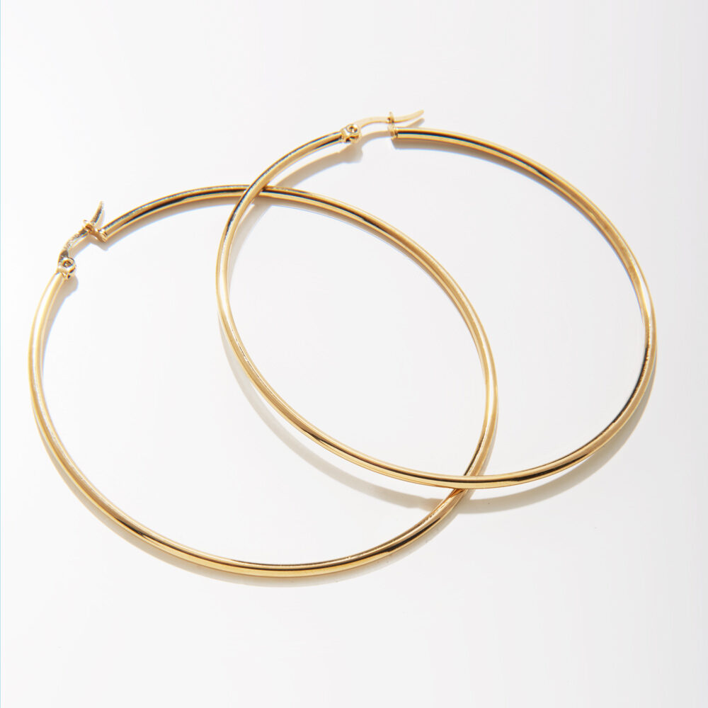 Sunlit Serenity Hoops- 2.75inch Sunlit Serenity Hoops- 2.75inch