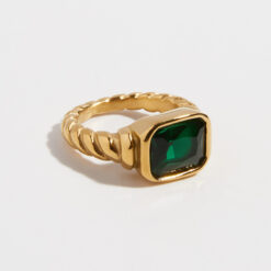 Emerald Green Ring Emerald Green Ring
