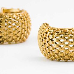 Mesh Hoop Earrings