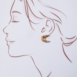 Mesh Hoop Earrings