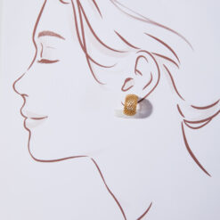 Mesh Hoop Earrings