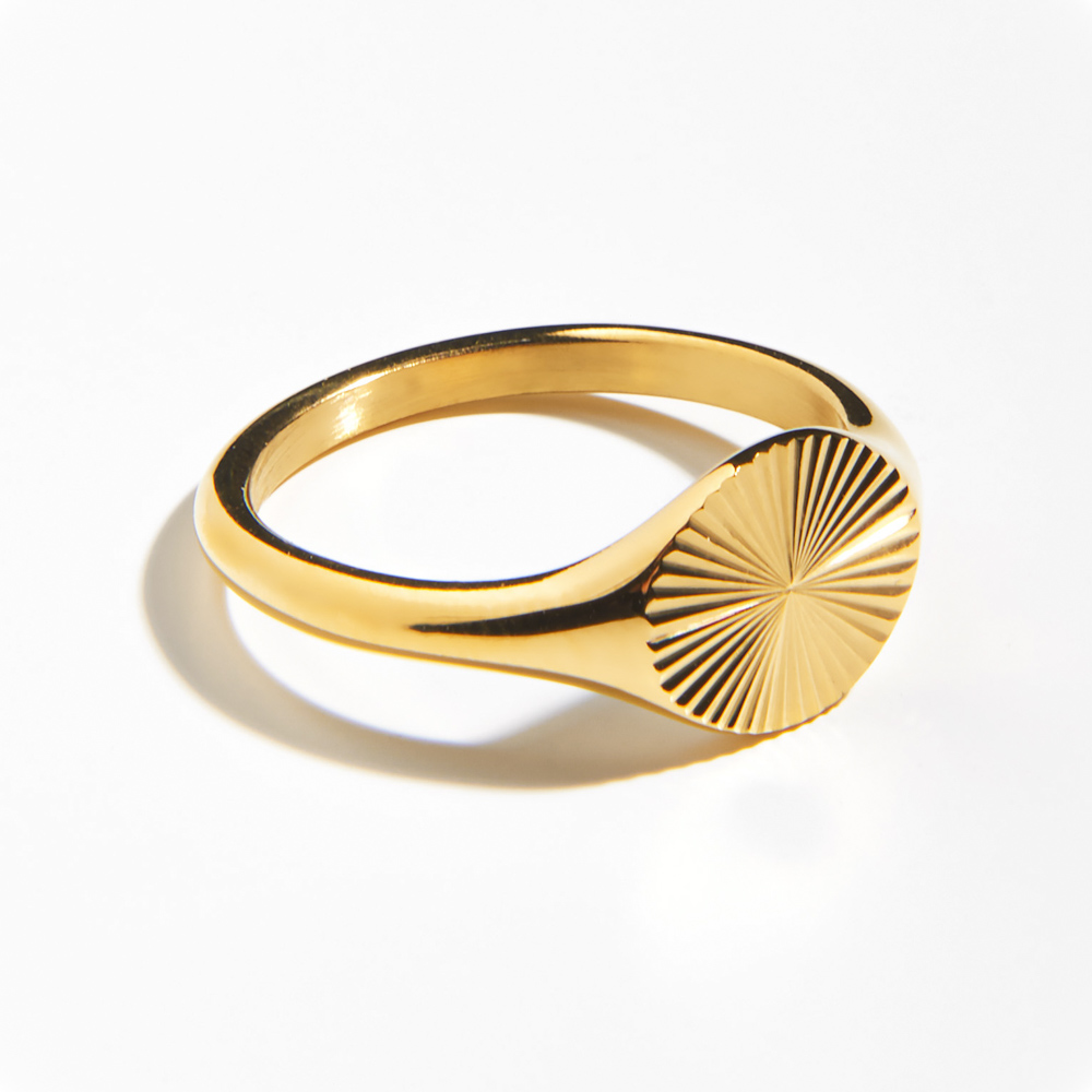 Gold Sunburst Ring Gold Sunburst Ring