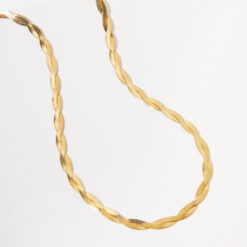 Braided Herringbone Necklace