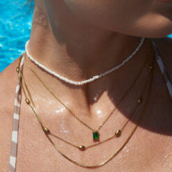 Emerald Pendant Necklace Emerald Pendant Necklace