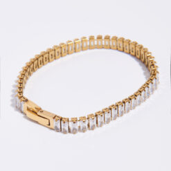 Zircon Baguette Bracelet