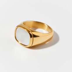 Mother of Pearl Signet Ring Mother of Pearl Signet Ring