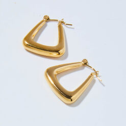 Triangle Hoop Earrings