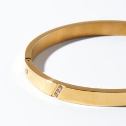 Zircon Bangle Bracelet