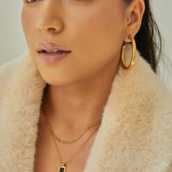 Tube Hoops Earrings