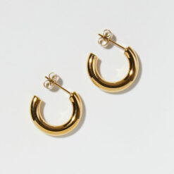Small Tube Hoops Earrings Small Tube Hoops Earrings