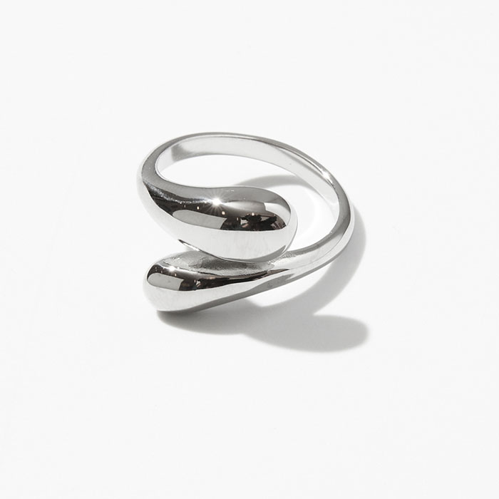 Silver Water Drop Ring Silver Water Drop Ring