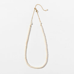 Puka Pearl Necklace