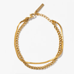 Layered Chain Bracelet