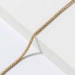 Gold Tennis Bracelet
