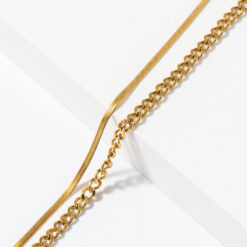 Layered Chain Bracelet