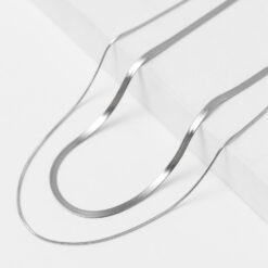 Golden Goals Necklace, Silver