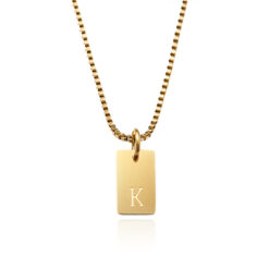 Tag Initial Charm Tag Initial Charm