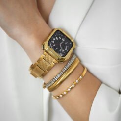 Gold Apple Watch Face Plate Cover
