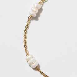 Small Pearl Chain Bracelet