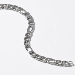 Classic Figaro Bracelet, Silver