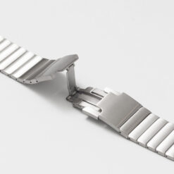 Silver Apple Watch Band