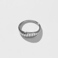 Silver Flow Ring