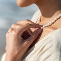 Large Natural Pearl Necklace Large Natural Pearl Necklace