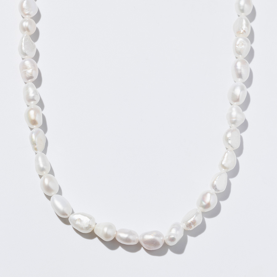 Large Natural Pearl Necklace Large Natural Pearl Necklace