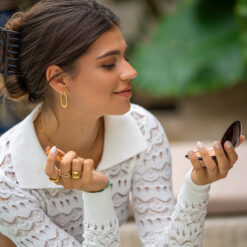 Maia Hoop Earrings