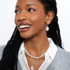 Baroque Pearl Pendant Necklace