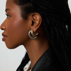 Not Quite Gold Hoops Not Quite Gold Hoops