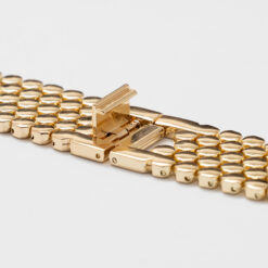 Gold Honeycomb Watch Band
