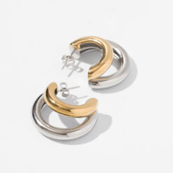 Not Quite Gold Hoops Not Quite Gold Hoops