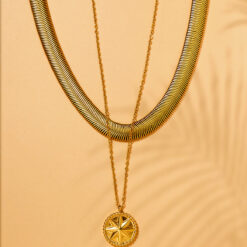 Shoreline Snake Chain Necklace