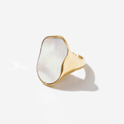 Large Mother of Pearl Ring Large Mother of Pearl Ring