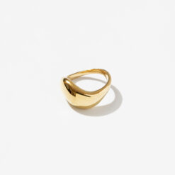 Stacking Wave Ring, Gold