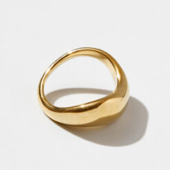 Stacking Wave Ring, Gold