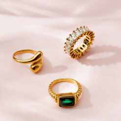 Emerald Green Ring