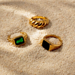 Emerald Green Ring