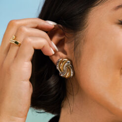 Mixed Metal Earrings Mixed Metal Earrings
