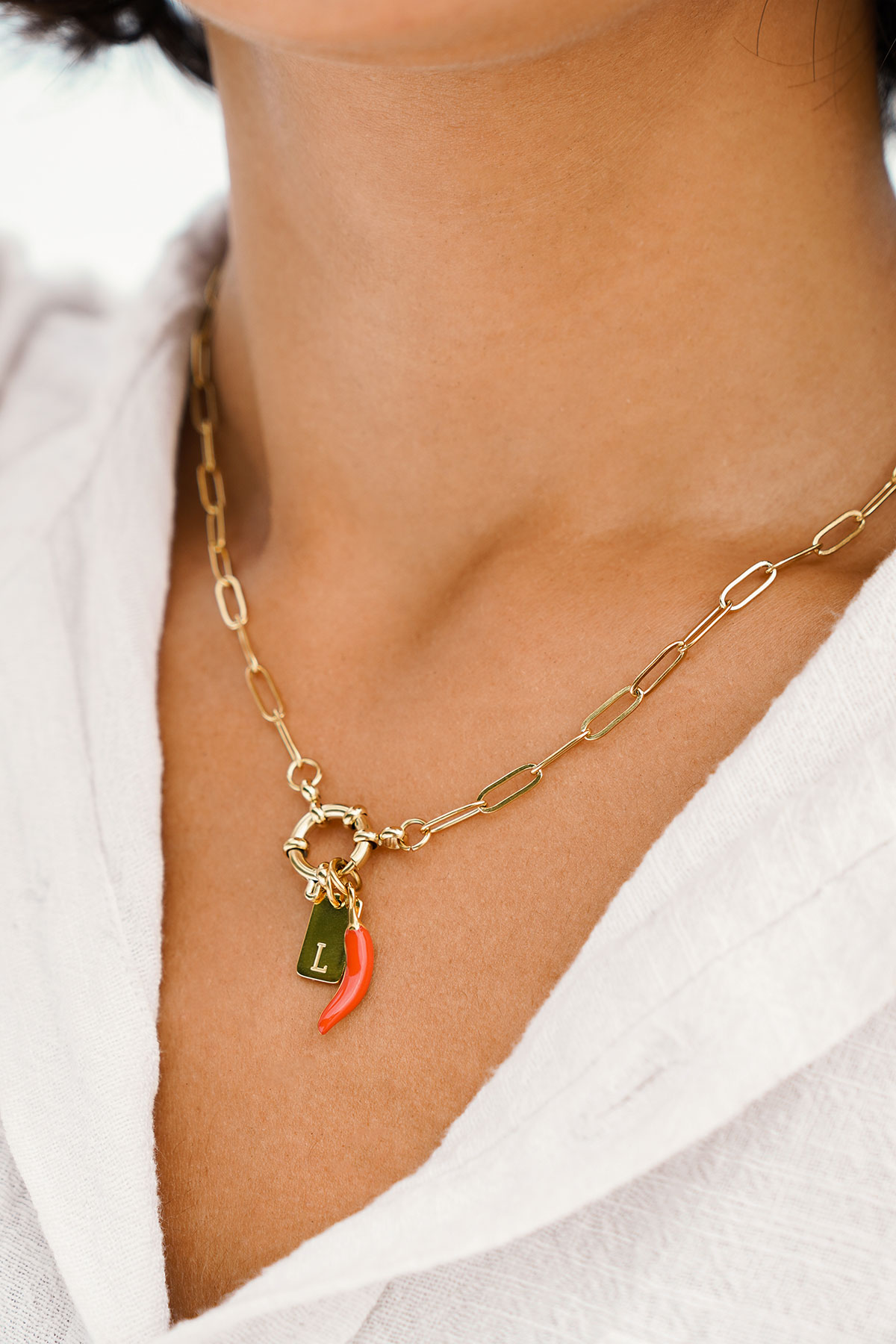 Spicy Pepper Charm for Necklace Spicy Pepper Charm for Necklace
