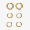 Triple Hoops Set