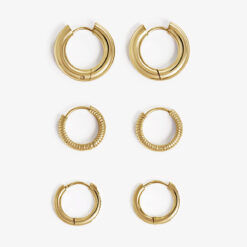 Triple Hoops Set Triple Hoops Set